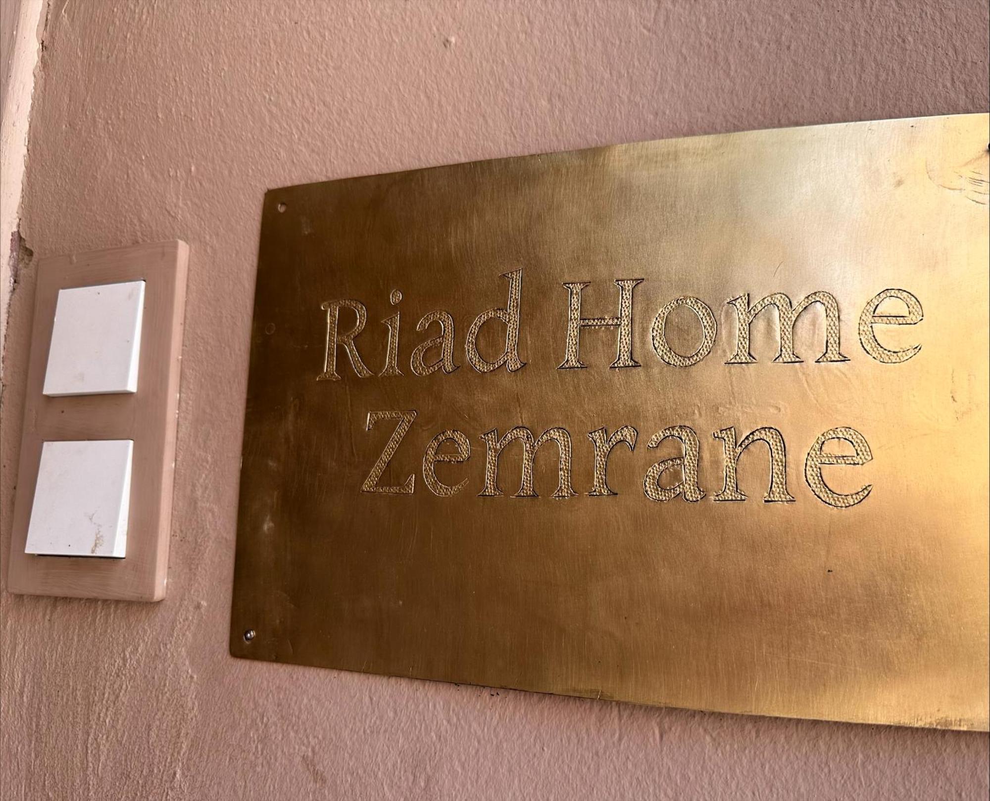 Riad Home Zemrane Марракеш Экстерьер фото